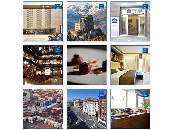 gestione social per best western hotel luxor