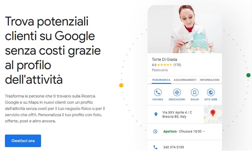 potenziali clienti grazie agli strumenti google